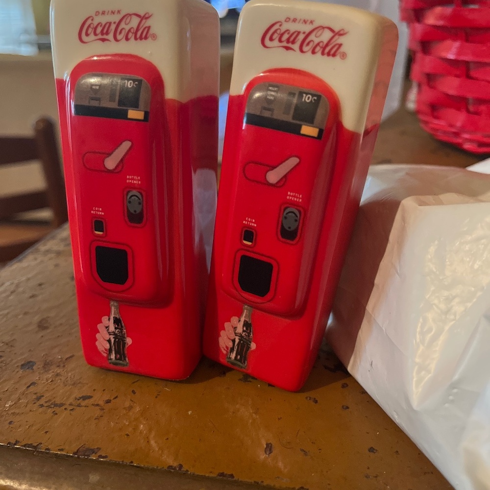 Coca Cola Salt and Pepper Shaker
